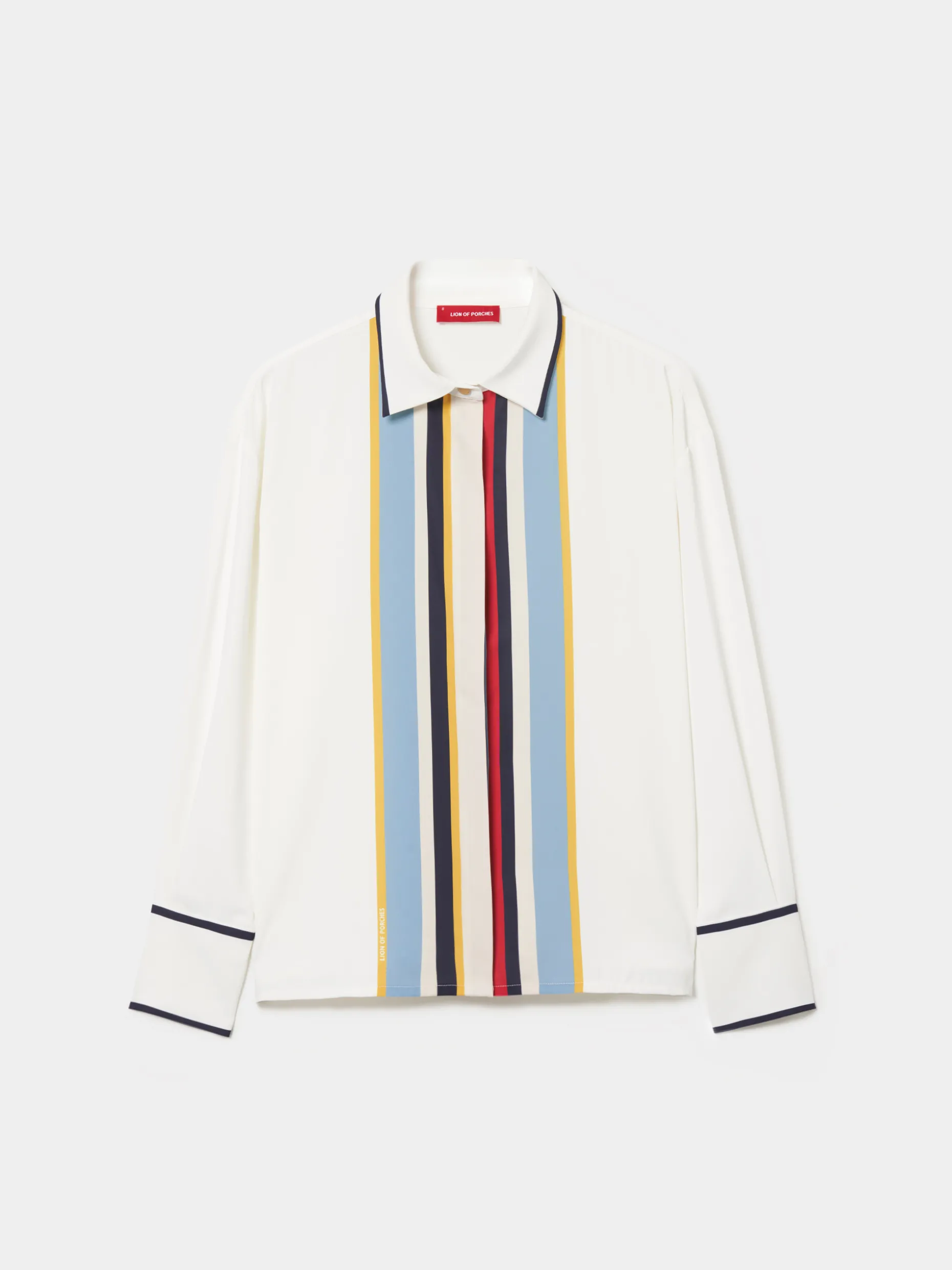 Camisa com riscas coloridas|LION OF PORCHES Sale