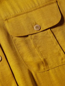 Camisa comprida com laço|LION OF PORCHES New