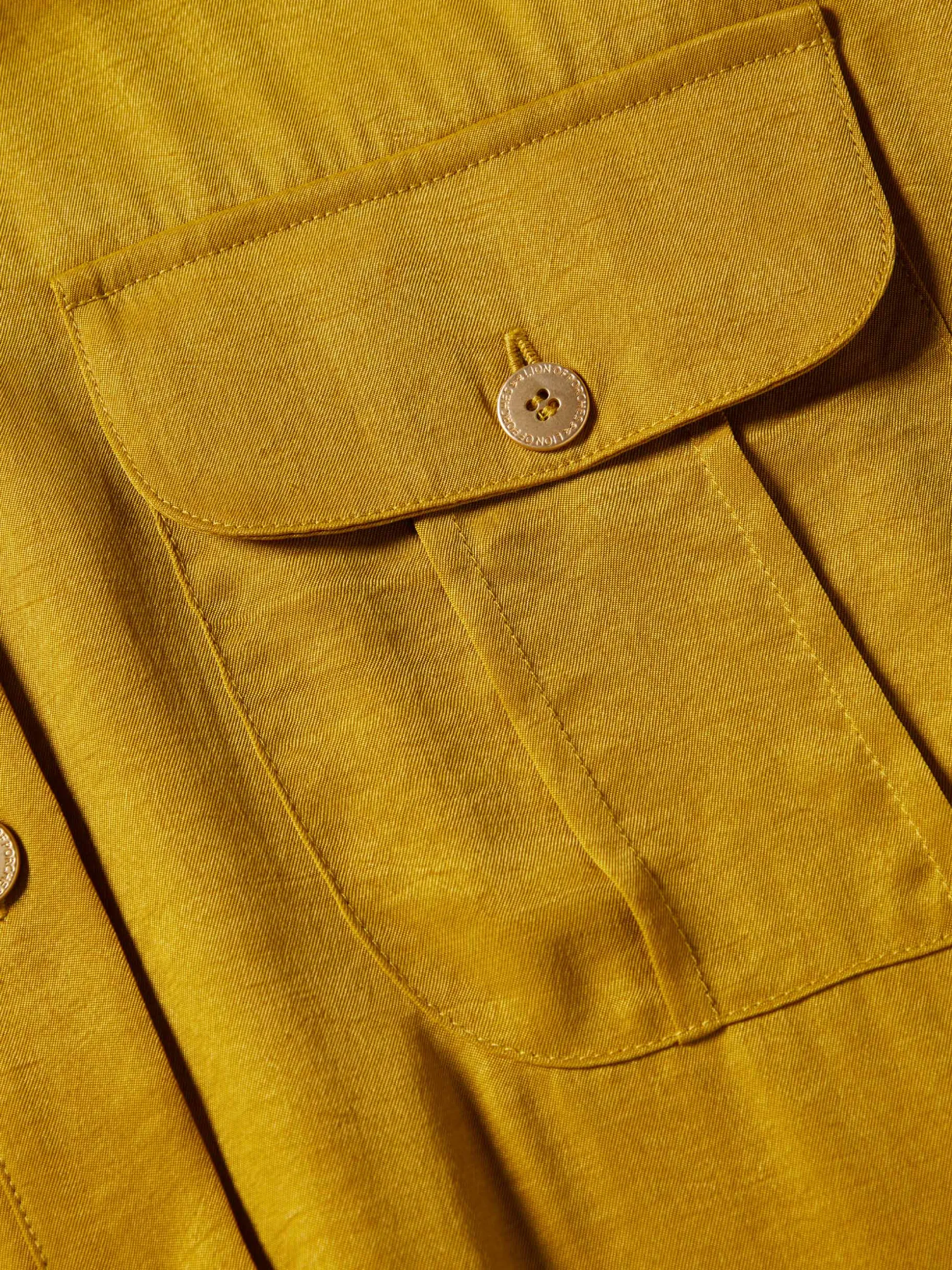 Camisa comprida com laço|LION OF PORCHES New