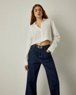 Camisa cropped x Paatiff|LION OF PORCHES Cheap