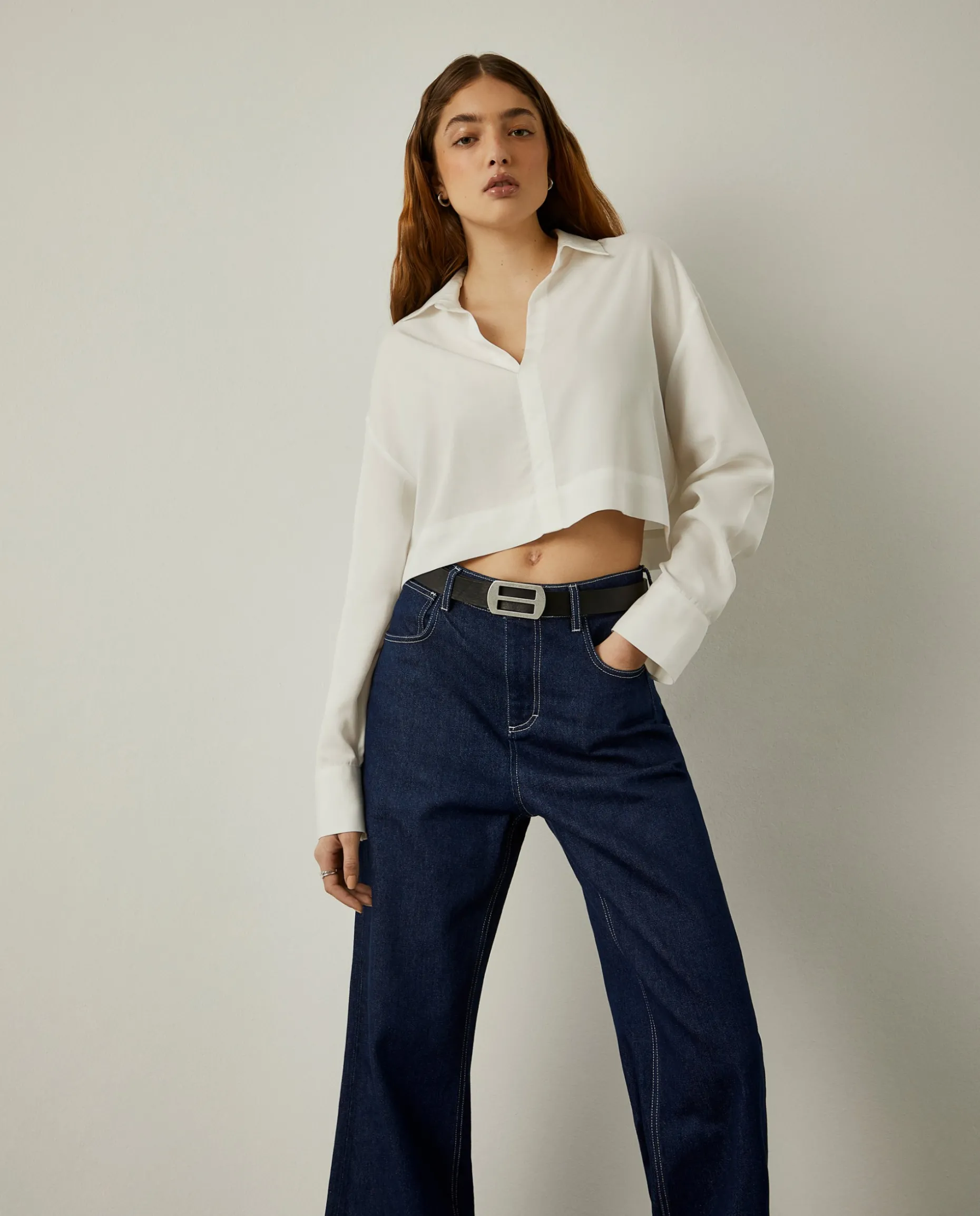 Camisa cropped x Paatiff|LION OF PORCHES Cheap