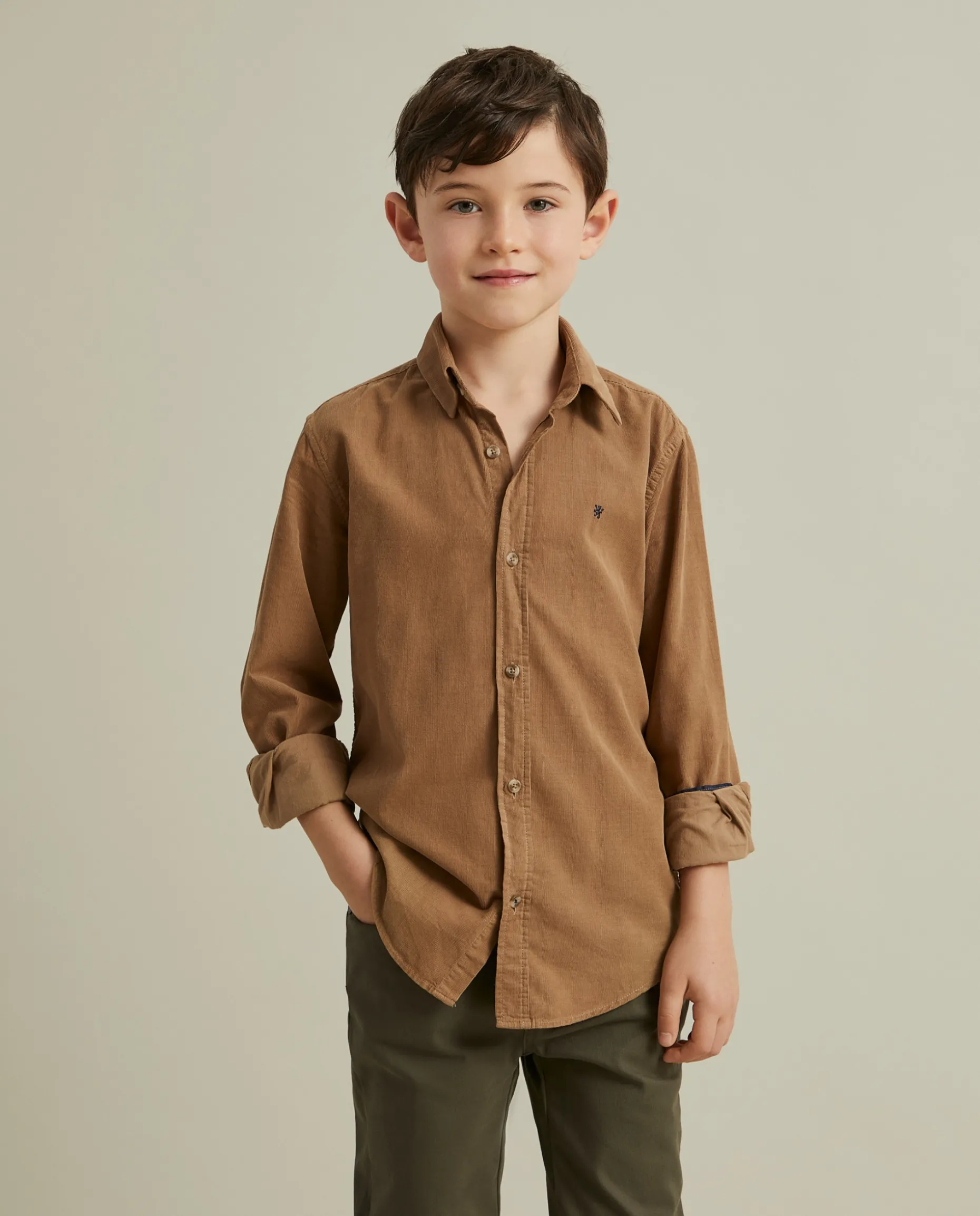 Camisa de bombazine em algodão|LION OF PORCHES Clearance