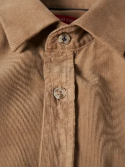 Camisa de bombazine em algodão|LION OF PORCHES Clearance