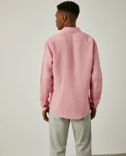 Camisa de linho slim fit|LION OF PORCHES Online