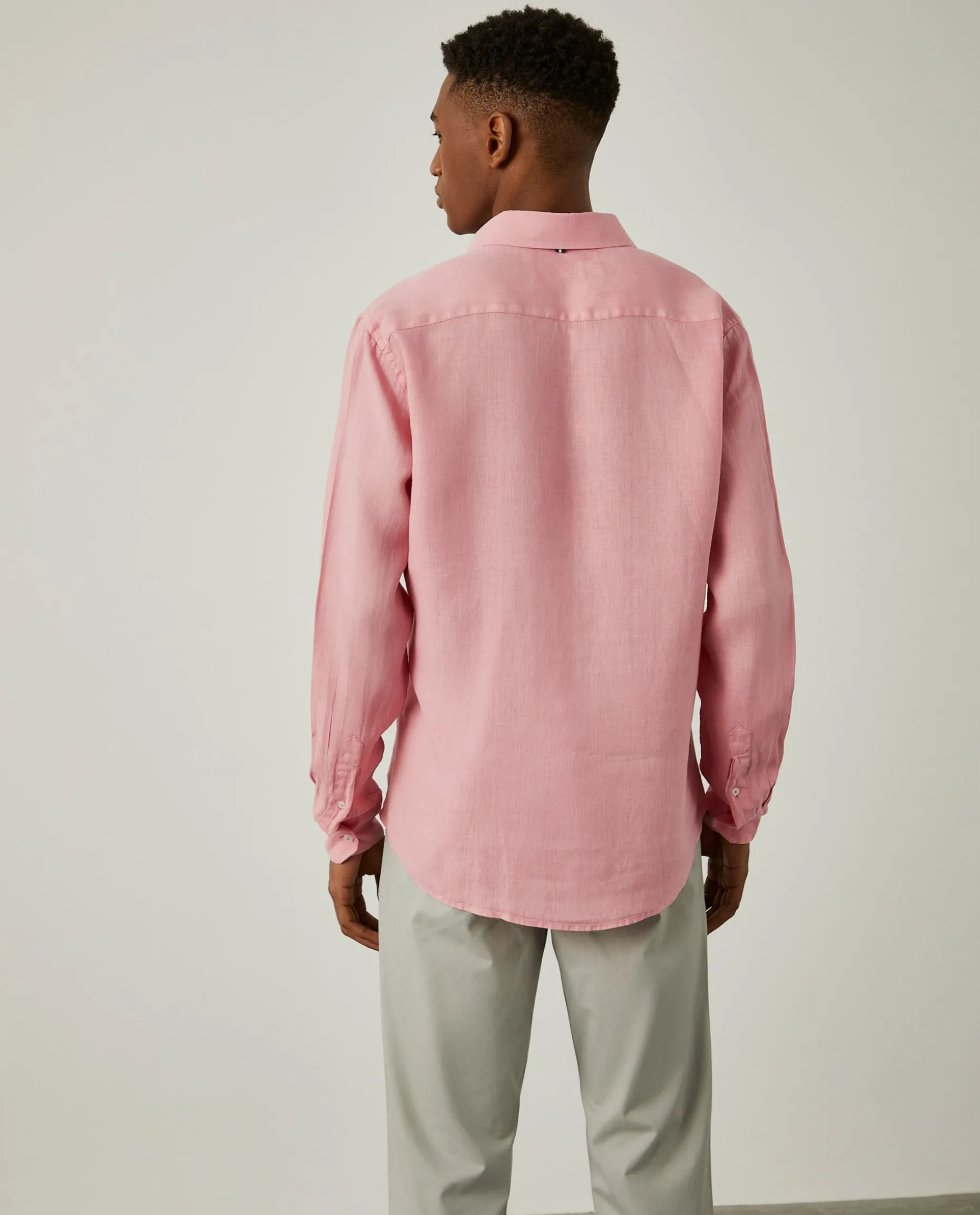 Camisa de linho slim fit|LION OF PORCHES Online
