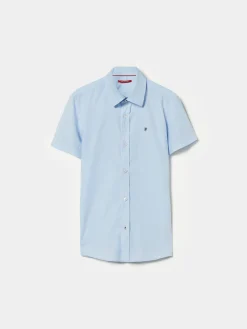 Camisa de manga curta em algodão|LION OF PORCHES Shop