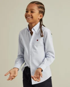 Camisa de riscas 100% algodão|LION OF PORCHES Outlet