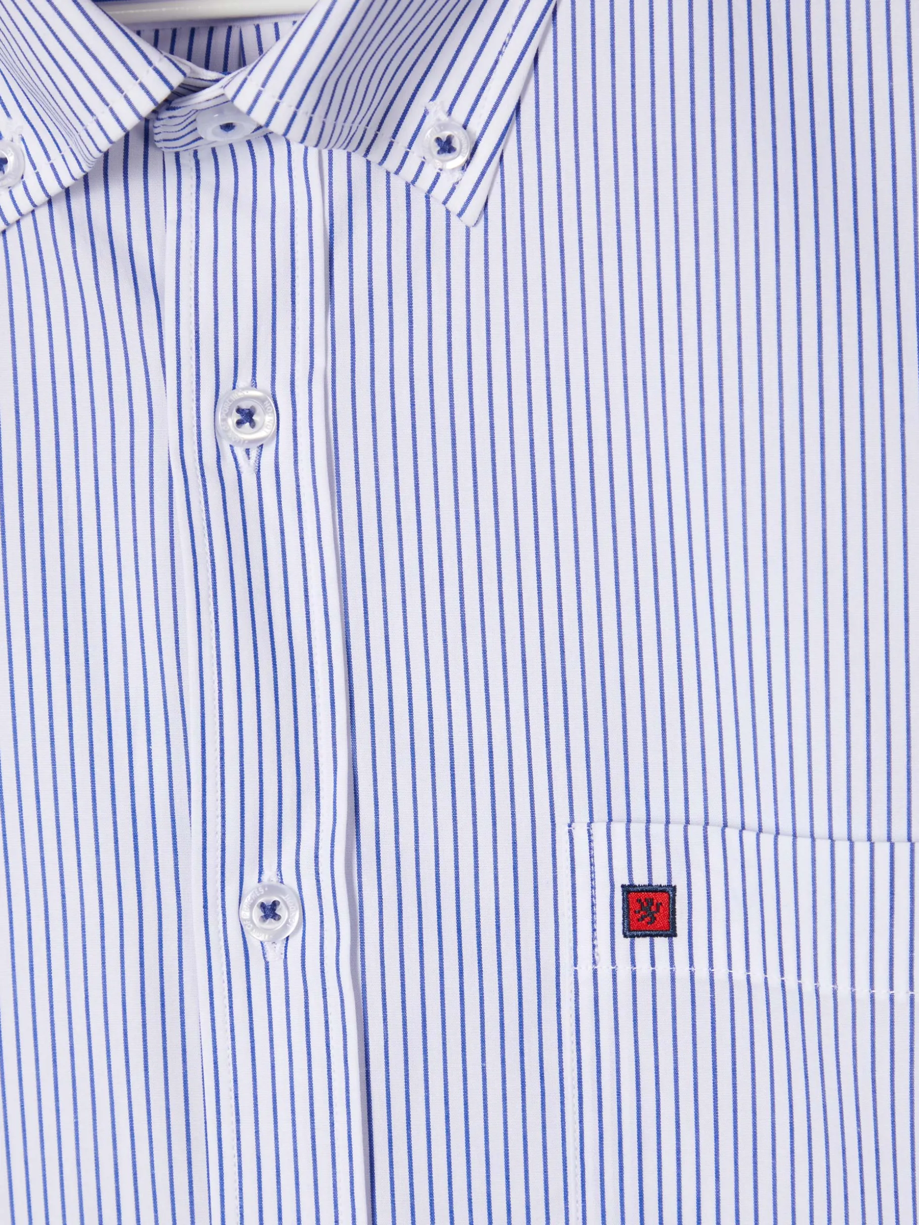 Camisa de riscas regular fit em popelina|LION OF PORCHES Flash Sale