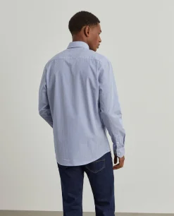 Camisa de riscas slim fit|LION OF PORCHES Best Sale