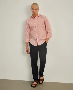 Camisa de riscas slim fit|LION OF PORCHES Fashion