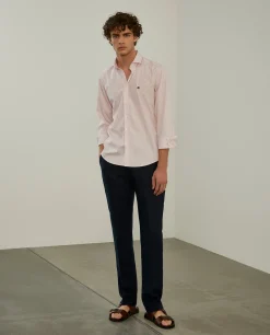 Camisa de riscas slim fit|LION OF PORCHES New