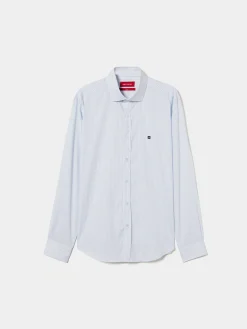 Camisa de riscas slim fit|LION OF PORCHES Outlet