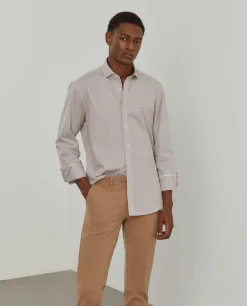 Camisa de riscas slim fit|LION OF PORCHES New