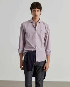 Camisa de riscas slim fit|LION OF PORCHES New