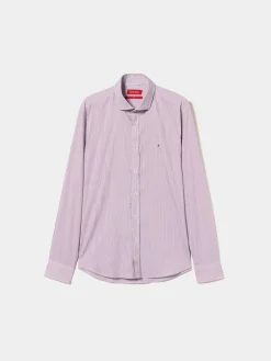 Camisa de riscas slim fit|LION OF PORCHES New