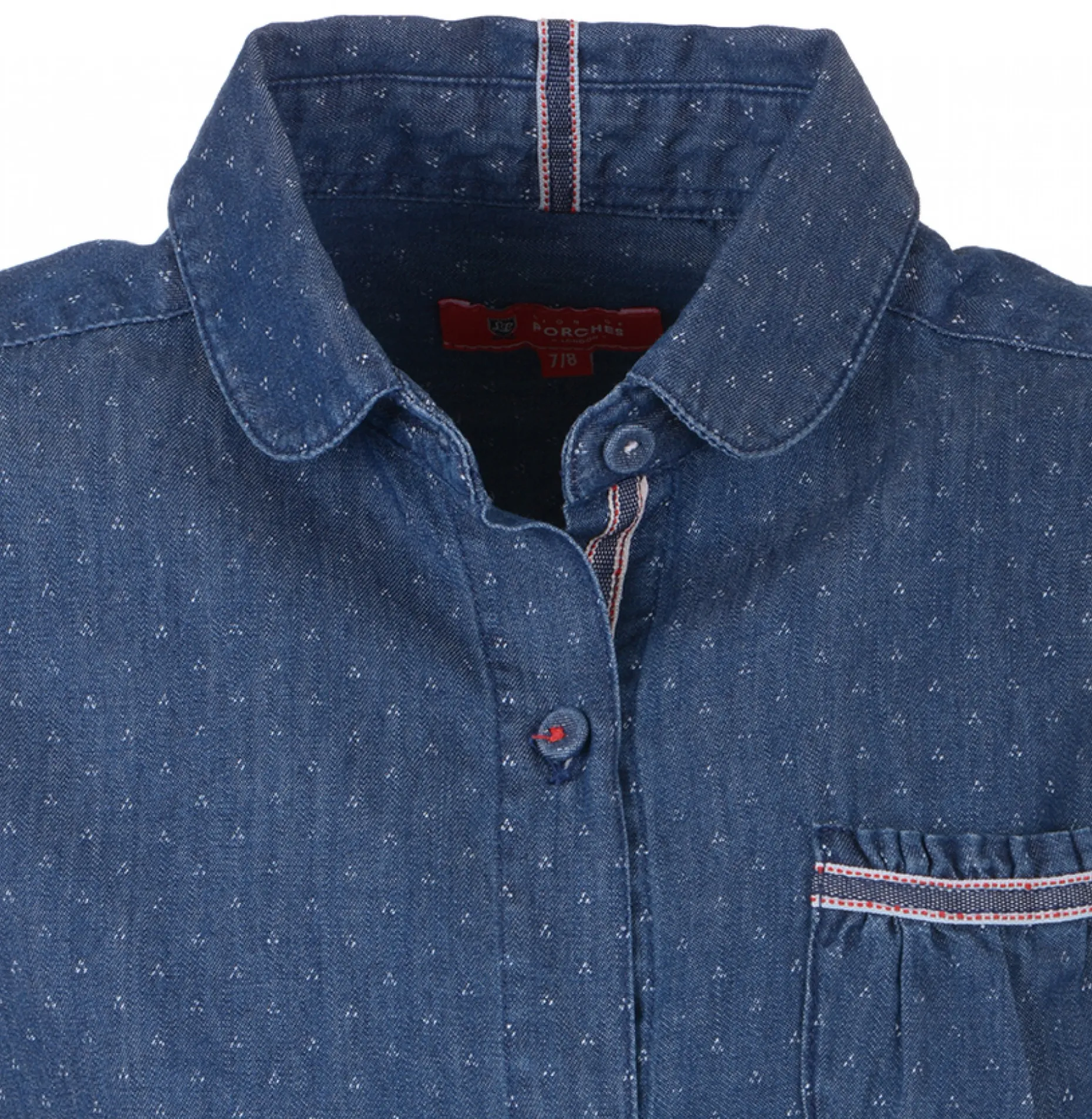 Camisa Denim com Bolso|LION OF PORCHES Shop