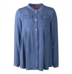 Camisa Denim Fluída|LION OF PORCHES Outlet