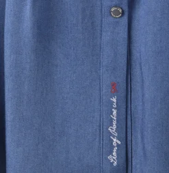 Camisa Denim Fluída|LION OF PORCHES Outlet