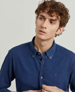 Camisa denim slim fit|LION OF PORCHES Online