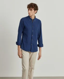 Camisa denim slim fit|LION OF PORCHES Online