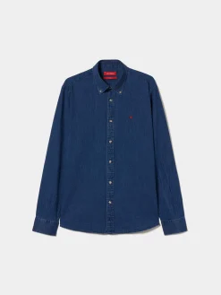 Camisa denim slim fit|LION OF PORCHES Online