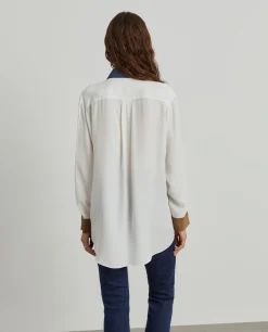 Camisa fluida tricolor|LION OF PORCHES Cheap