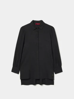 Camisa oversize assimétrica|LION OF PORCHES Shop