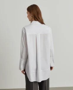 Camisa oversize assimétrica|LION OF PORCHES Fashion