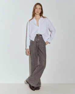 Camisa oversize em popeline|LION OF PORCHES Sale