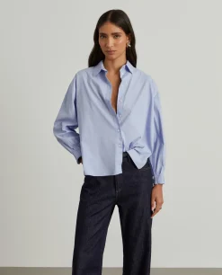 Camisa oversize em popeline|LION OF PORCHES Clearance