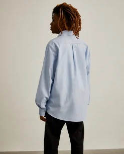 Camisa oxford com borboletas no bolso Lion x Killa|LION OF PORCHES New