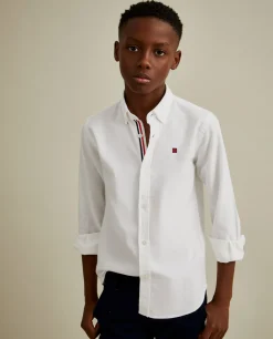 Camisa oxford em algodão|LION OF PORCHES Outlet