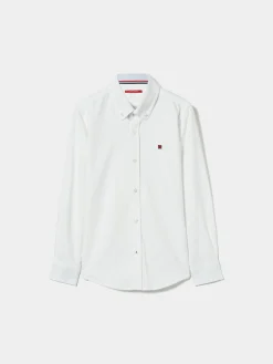 Camisa oxford em algodão|LION OF PORCHES Outlet