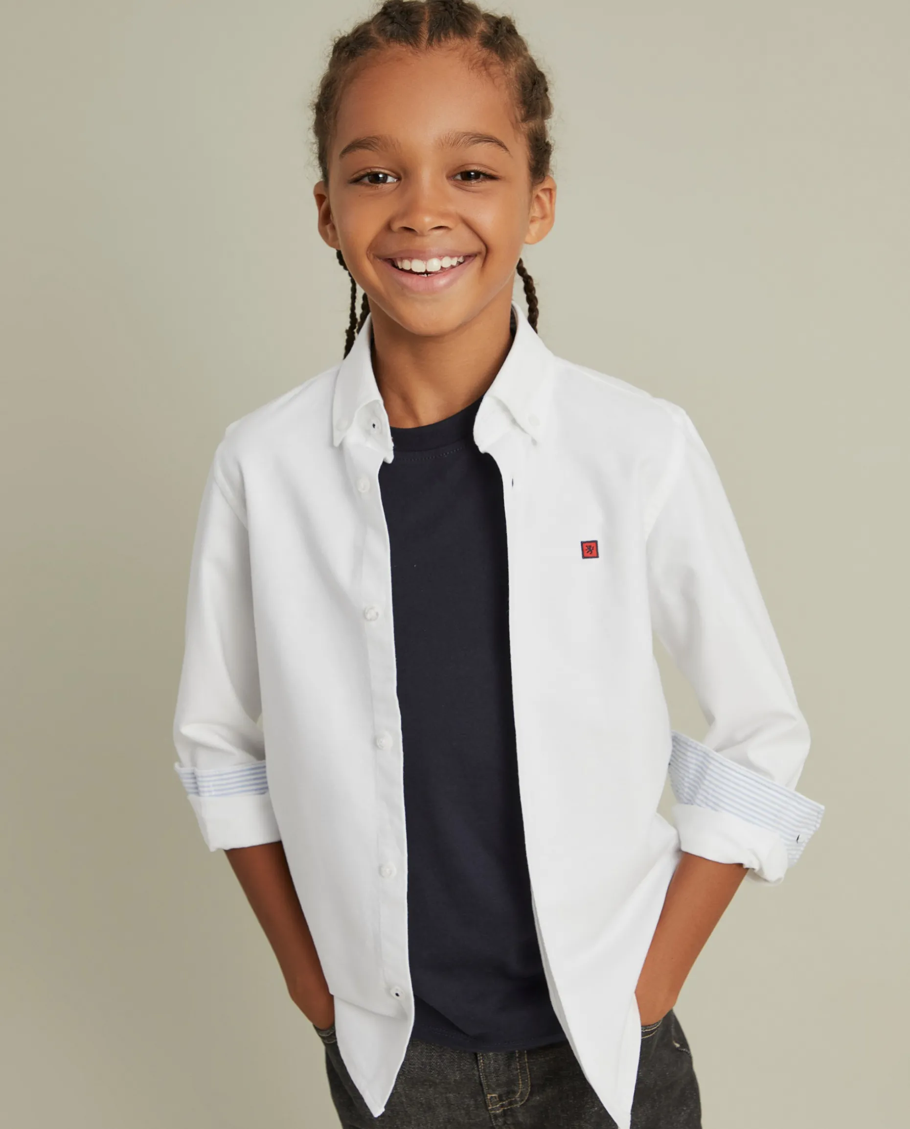 Camisa oxford em algodão|LION OF PORCHES Cheap