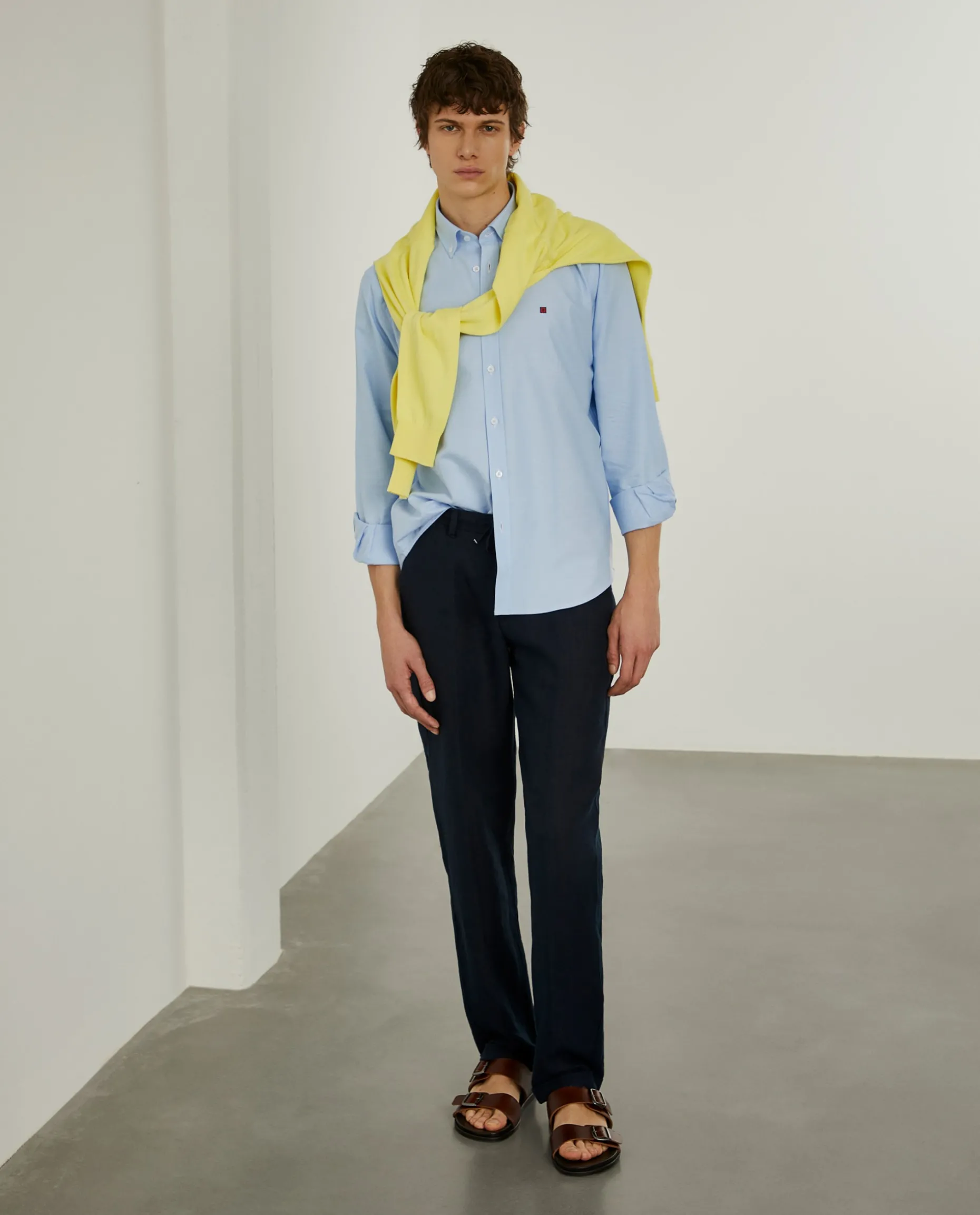 Camisa oxford lisa regular fit|LION OF PORCHES Store