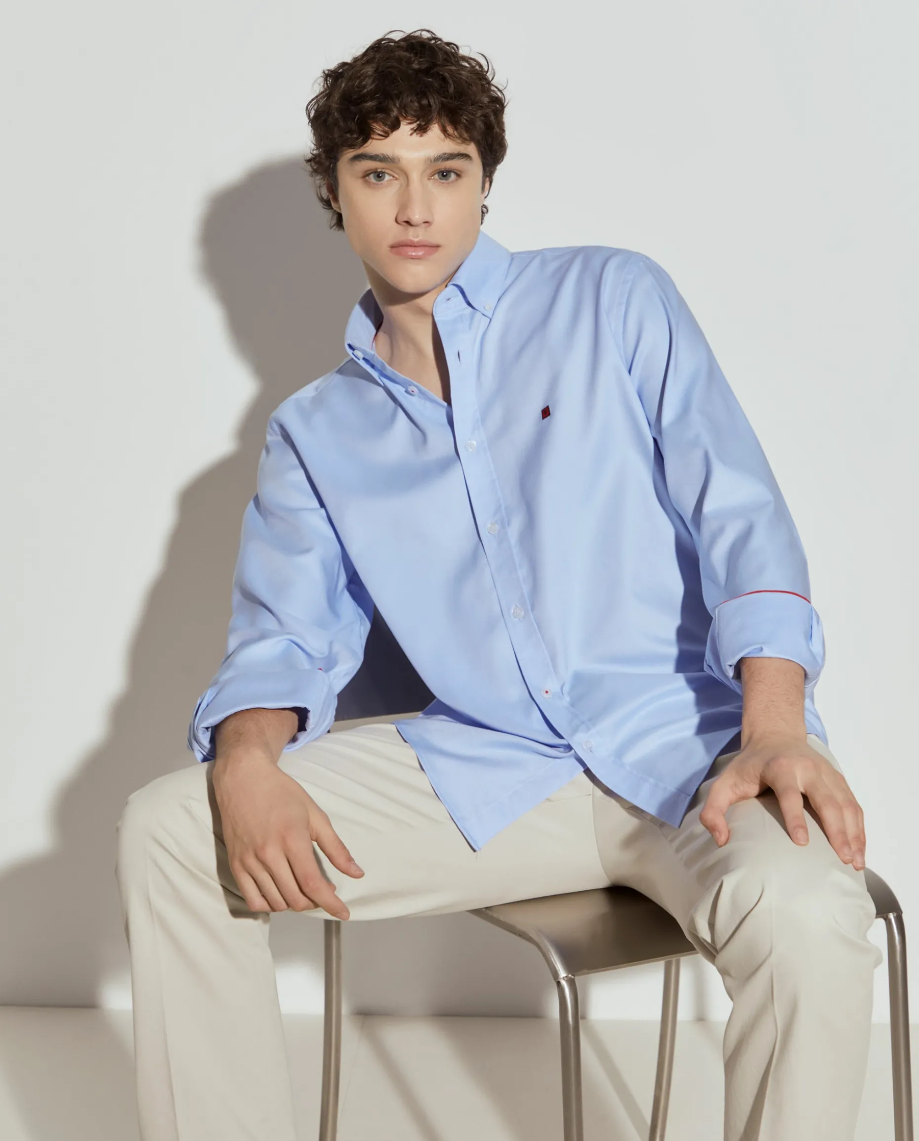 Camisa oxford regular fit|LION OF PORCHES Sale