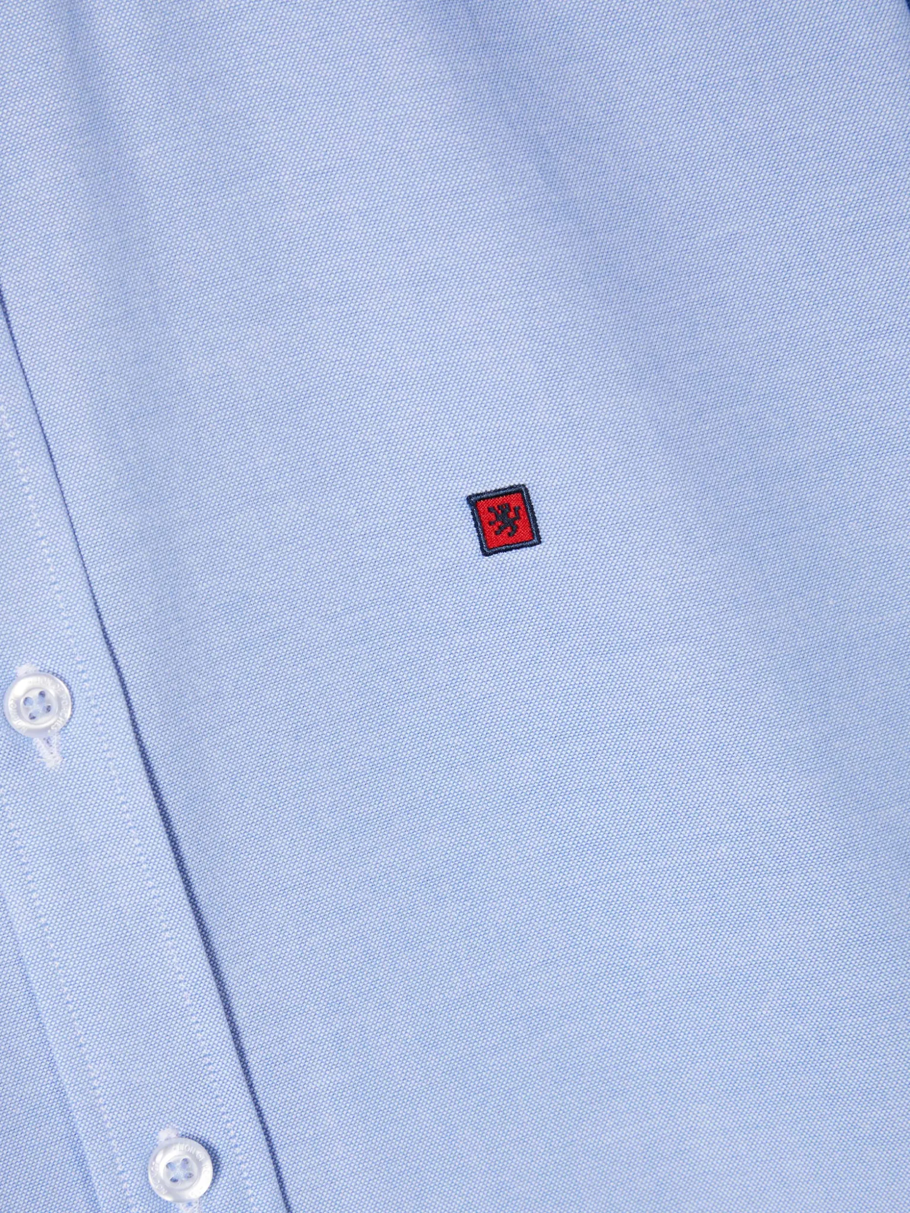 Camisa oxford slim fit|LION OF PORCHES Store