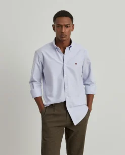 Camisa oxford slim fit|LION OF PORCHES Clearance
