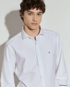 Camisa oxford slim fit|LION OF PORCHES Online