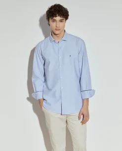 Camisa oxford slim fit|LION OF PORCHES New