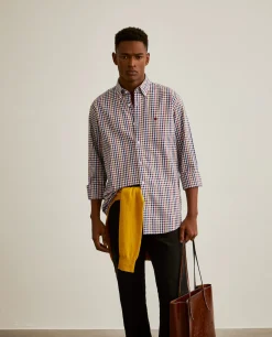 Camisa quadrados regular fit|LION OF PORCHES Clearance