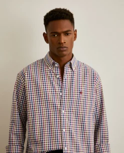 Camisa quadrados regular fit|LION OF PORCHES Clearance