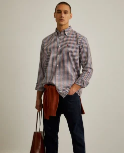 Camisa quadrados regular fit|LION OF PORCHES Flash Sale