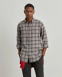 Camisa regular fit|LION OF PORCHES Best Sale