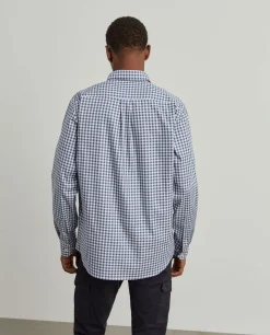 Camisa regular fit aos quadrados|LION OF PORCHES Clearance