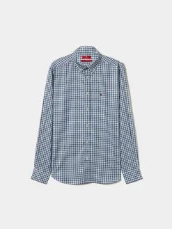 Camisa regular fit aos quadrados|LION OF PORCHES Clearance