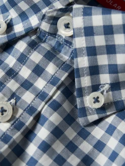 Camisa regular fit aos quadrados|LION OF PORCHES Clearance