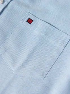 Camisa regular fit de algodão em cor lisa|LION OF PORCHES Clearance