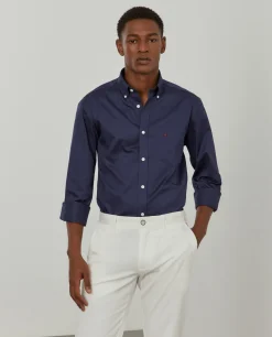 Camisa regular fit de algodão|LION OF PORCHES New