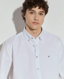 Camisa regular fit de algodão|LION OF PORCHES Clearance